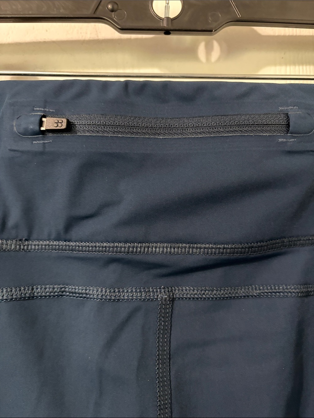 Sweaty Betty The Zero Gravity 7/8 Leggings Navy Mesh High Waisted Size Small - Picture 10 of 14